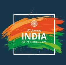 其他设计印度独立日