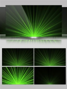 简约动感绿色精美投影视频素材