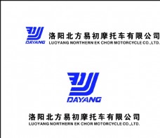 洛阳北方易初摩托车厂logo
