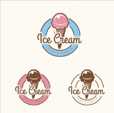 特色冰淇淋标签