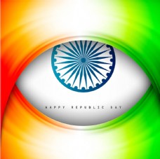 其他设计创意印度国旗图案