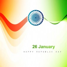 其他设计印度共和国日背景