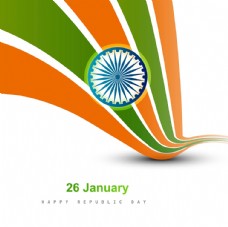 其他设计美丽的印度国旗图案