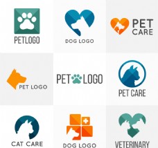 兽医动物logo标志