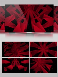 红色琉璃光束视频素材