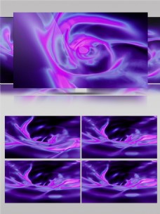 紫色荡漾波纹动态视频素材