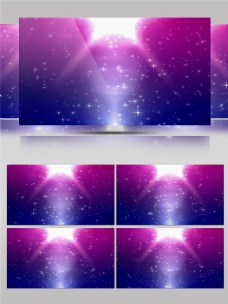 紫色宇宙星光动态视频素材
