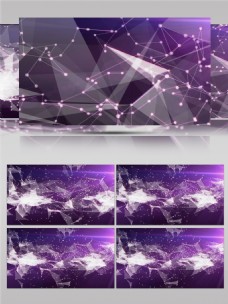 紫色星际光雾动态视频素材