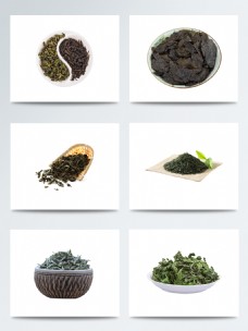传统节气精美的谷雨茶叶元素素材