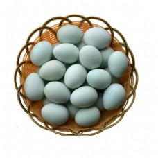 饮食鸡蛋鸭蛋俯视图动物卵生食物餐饮生命奇迹竹篮竹筐