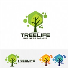 企业类树logo
