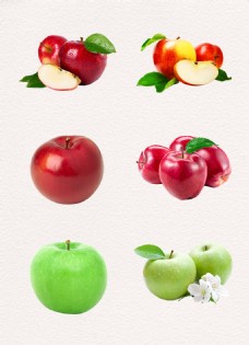 高清水果新鲜苹果素材